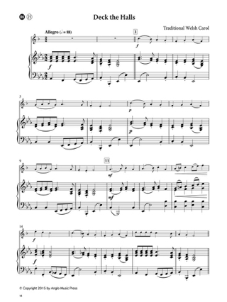 15 Intermediate Christmas Carols - Noël - Partition - Trompette